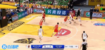 老将很稳！李晓旭接球稳稳命中大空位三分