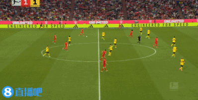 官方：格纳布里对阵多特一条龙破门，当选德甲四月最佳进球